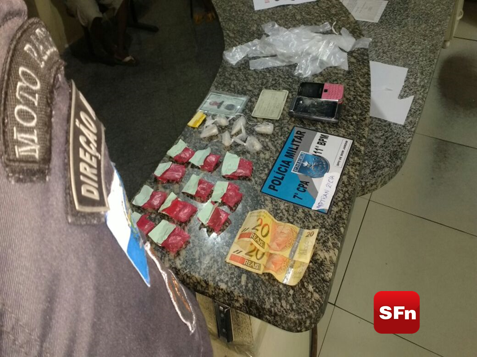 Acusados de tráfico são detidos com drogas em Bom Jardim - SF Notícias