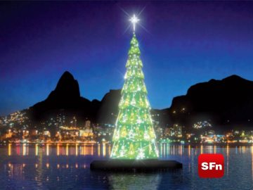 Após dois anos, tradicional árvore de Natal da Lagoa voltará a ser montada,  no Rio – SF Notícias